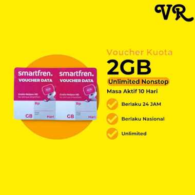 Voucher Smartfren 2gb Nonstop