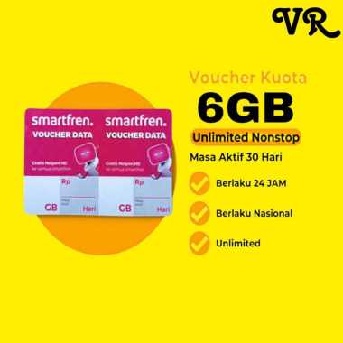 Voucher Smartfren 6gb Nonstop