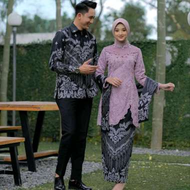 Couple Kebaya Kirana Set Kebaya mauve L