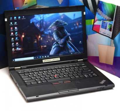 Laptop Lenovo ThinkPad T430 | Core i5 | RAM 8GB SSD 256GB | Second Siap Pakai Murah