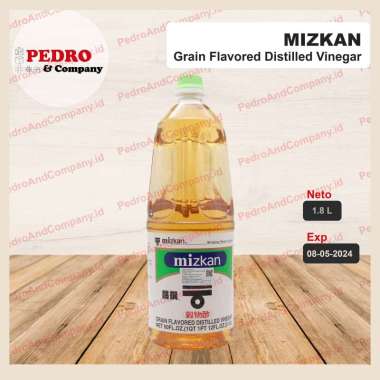 Mizkan cuka fermentasi grain distilled vinegar / mirin sushi rice 1.8L