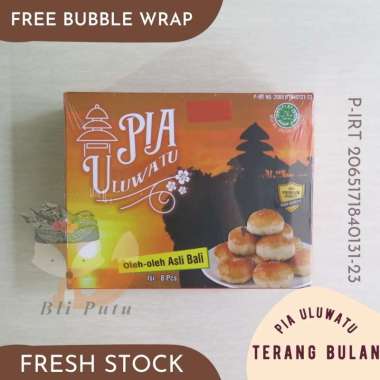 Pia Uluwatu Terang Bulan (Isi Coklat, Keju dan Kacang)