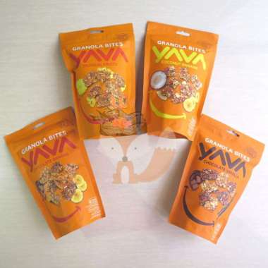 YAVA East Bali Cashews Granola Bites Bali All Varian - 125gr Choco Vanilla