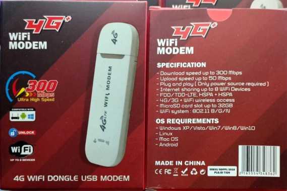Modem Wifi 4G LTE 300mbps Modem USB GSM WIFI DONGLE