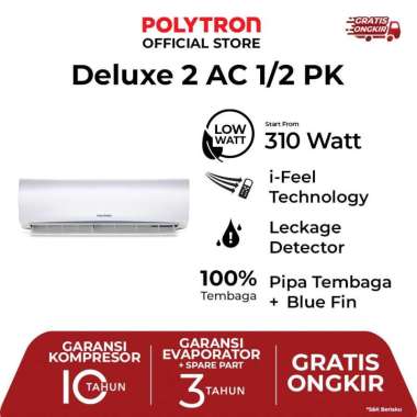 Polytron AC Deluxe2 1/2 PK PAC 05VH Jawa dan Bali