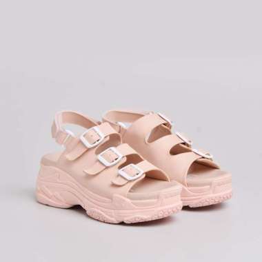 Adorable Projects - Swizzle Buckle Platform Pink 38