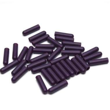 Aglet Plastik Ujung Tali Hoodie Tali Sepatu Ungu