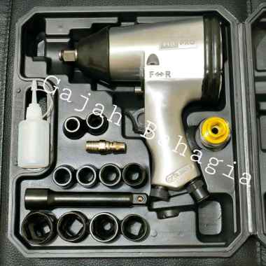 Air impact wrench 1/2 inch set mata Alat Buka Baut 1/2" Set mata