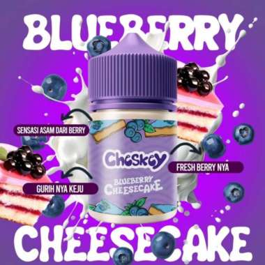 Cheskey Blueberry Cheesecake 60ML by After8.corp x Jessiekey FB 9MG 60ML