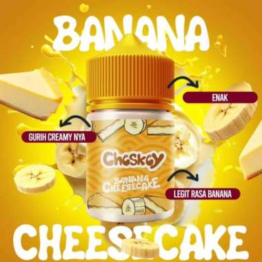 Cheskey Banana Cheesecake 60ML by After8.corp x Jessiekey FB 9MG 60ML
