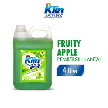 Promo Harga So Klin Pembersih Lantai Hijau Fruity Apple 4000 ml - Blibli