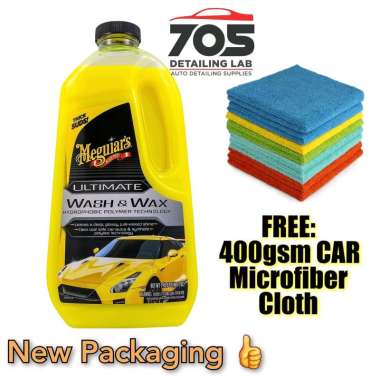Meguiar's - Meguiars Ultimate Wash & Wax / Shampoo Mobil + Wax ultimate wash & wax