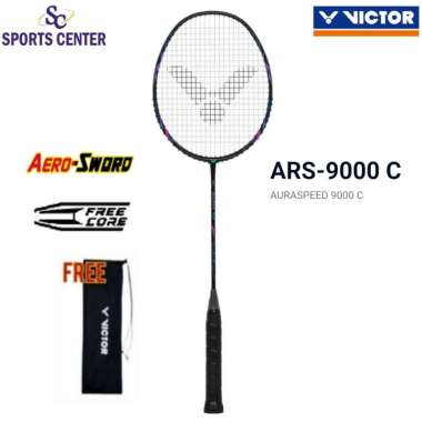 New Raket Badminton Victor Auraspeed 9000 / ARS 9000 / ARS9000 C 4U / G5