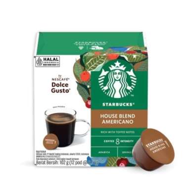 Nescafe Dolce Gusto NDG Starbucks Americano kopi kapsul