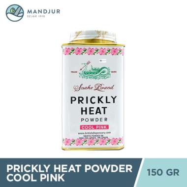 Prickly Heat Powder Cool Pink 150 Gram - Bedak Antiseptik Gatal & Biang Keringat