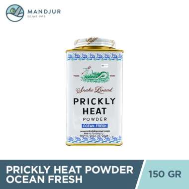 Prickly Heat Powder Ocean Fresh 150 Gram - Bedak Antiseptik Gatal & Biang Keringat