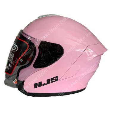 HELM NJS KAIROZ PINK HALF FACE XL