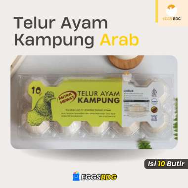 Telur Ayam Kampung Arab 10 pcs