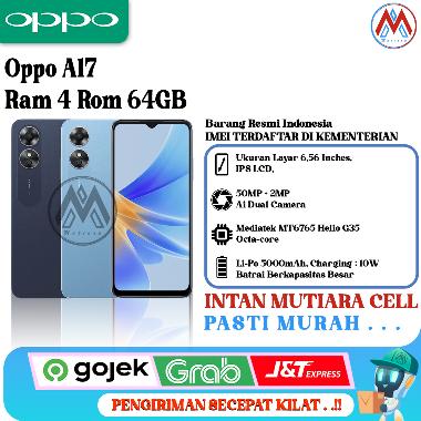 Oppo A17 Ram 4 Rom 64GB Sunlight Orange