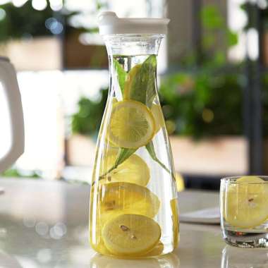 Water Jug Pitcher Teko Botol Minum Akrilik Infused Water Bottle