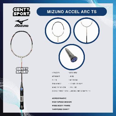 Mizuno Accel Arc TS Raket Badminton Original