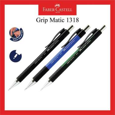 Pensil Mekanik Faber Castell Grip Matic 1318 0.5 mm