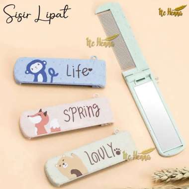 Sisir Lipat / Sisir Kaca / Sisir Karakter / Sisir Besi