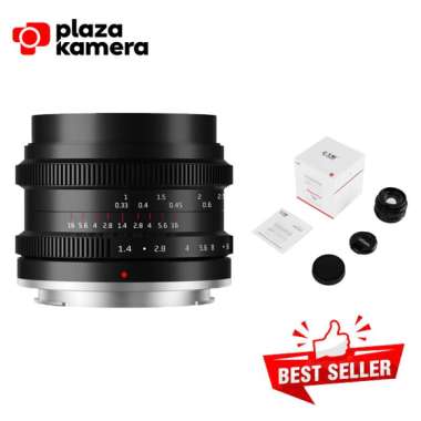 7Artisans 35mm f1.4 Mark II for Sony E Mount Full Frame Lensa Wide Fix Manual 35 f/1.4