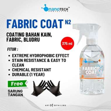 FABRIC COAT NANOTECH PROTECTION - NANO CERAMIC COATING FABRIC - COATING KAIN - COATING JOK MOBIL