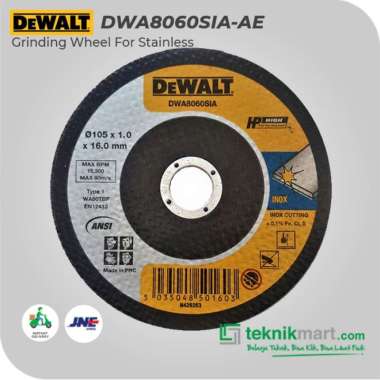 Dewalt Mata Gerinda Potong Stainless 105mm DWA8060SIA-AE