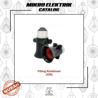 FITTING LAMPU KOMBINASI BROCO/ BROCO FITTING LAMPU KOMBINASI