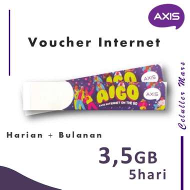 Voucher Axis Aigo 1 GB 5 Hari Aigo Mini 4gb 5hari