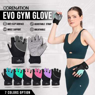CoreNation Active Evo Gym Glove BLACK/MATCHA - M