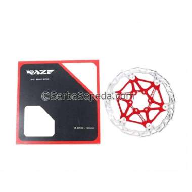 Raze Rotor Sepeda RT02 160MM Merah
