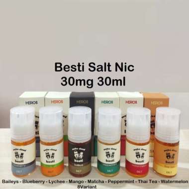 R57 Besti Salt Nic 30ML 30mg by Hero57 lychee