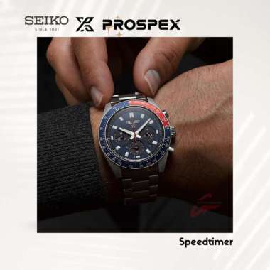 Seiko SSC911P1 Prospex Speedtimer Solar Chronograph Jam Tangan Stainless Steel