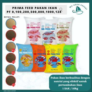 1 KARUNG (10KG) Pakan IKAN PRIMA FEED by MS Pelet PF 100