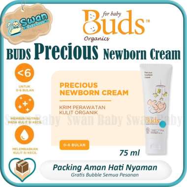 Buds Precious Newborn Cream 75ml - Lotion Bayi Organik