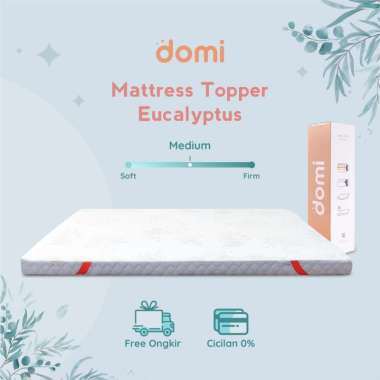 Domi Mattress Topper Latex Maxi 8cm Eucalyptus Scent Putih 160 x 200