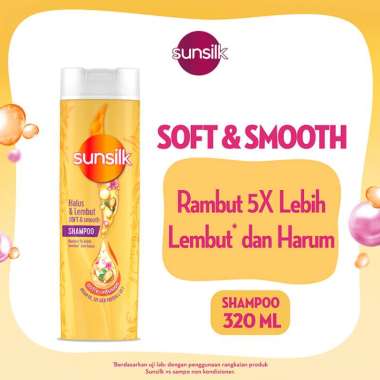 Promo Harga Sunsilk Shampoo Soft & Smooth 340 ml - Blibli