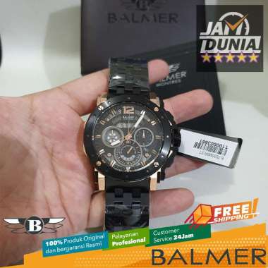 JAM TANGAN BALMER ORIGINAL 7935 BALMER B7935 JAM BALMER 7935 JAM BALMER B7935MBR BALMER WATCH JAM TANGAN PRIA JAM PRIA LA ST