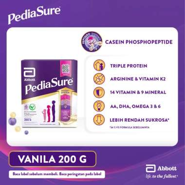 Promo Harga Pediasure Triplesure Vanila 200 gr - Blibli