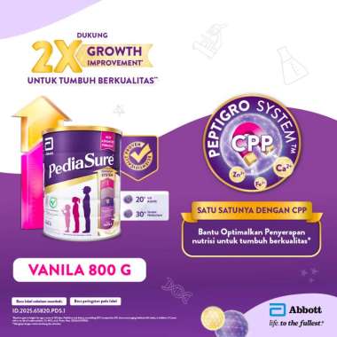 PediaSure Vanila 800 g (1-10th) - Nutrisi Pertumbuhan