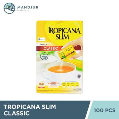 Promo Harga Tropicana Slim Sweetener Classic 100 pcs - Blibli