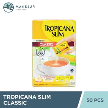 Promo Harga Tropicana Slim Sweetener Classic 50 pcs - Blibli