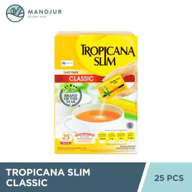 Promo Harga Tropicana Slim Sweetener Classic 25 pcs - Blibli