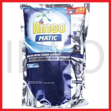 Promo Harga Rinso Detergent Matic Liquid Professional 1800 ml - Blibli