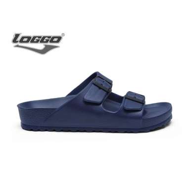 Sandal Wanita LOGGO Cloud Series warna Navy 38-44 38 Navy Blue