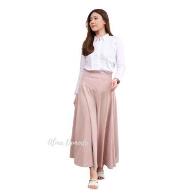 rok payung wafle polos Hitam