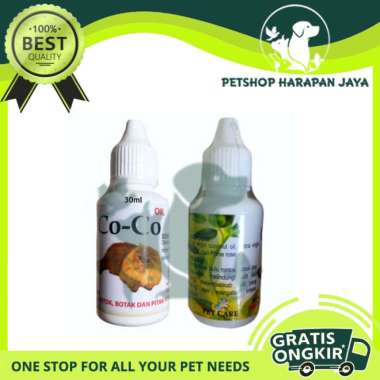 Co co Oil Cat Coco Oil - Anti Bulu Rontok Botak Pitak Untuk Kucing